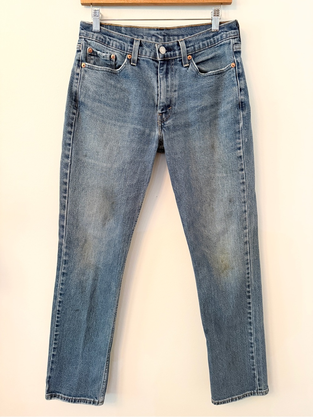 Levi’s 514 Men’s Straight Fit Stretch Jeans Size 30x32 Runs Small